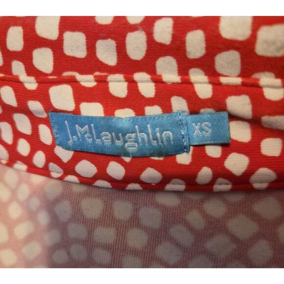 J‎ McLaughlin Women's Coral Sleeveless Dress Sz XS READ* - Picture 4 of 7